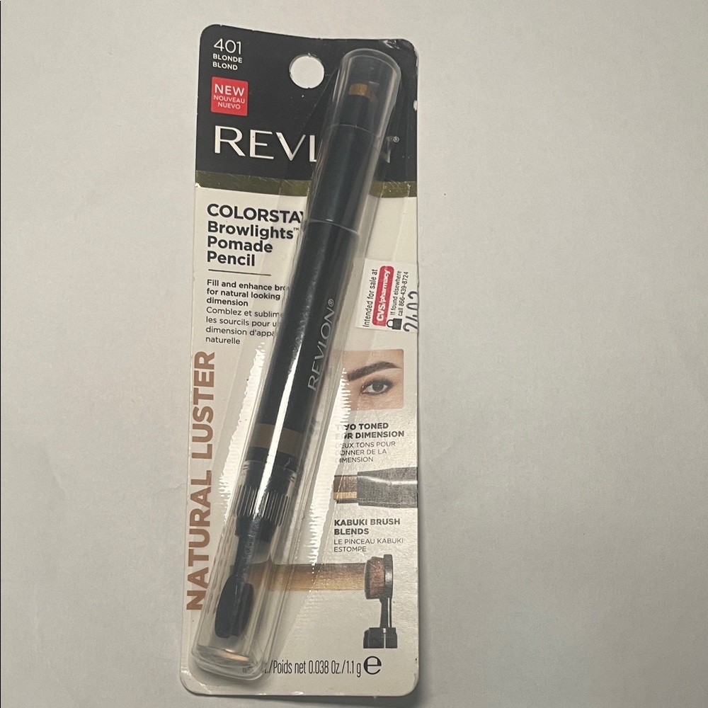 Revlon ColorStay Browlights Pomade Pencil - Blonde 401